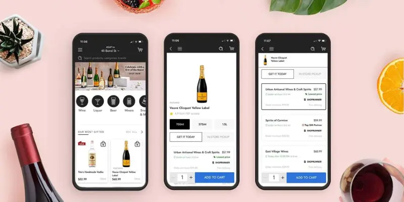 alcohol delivery app development